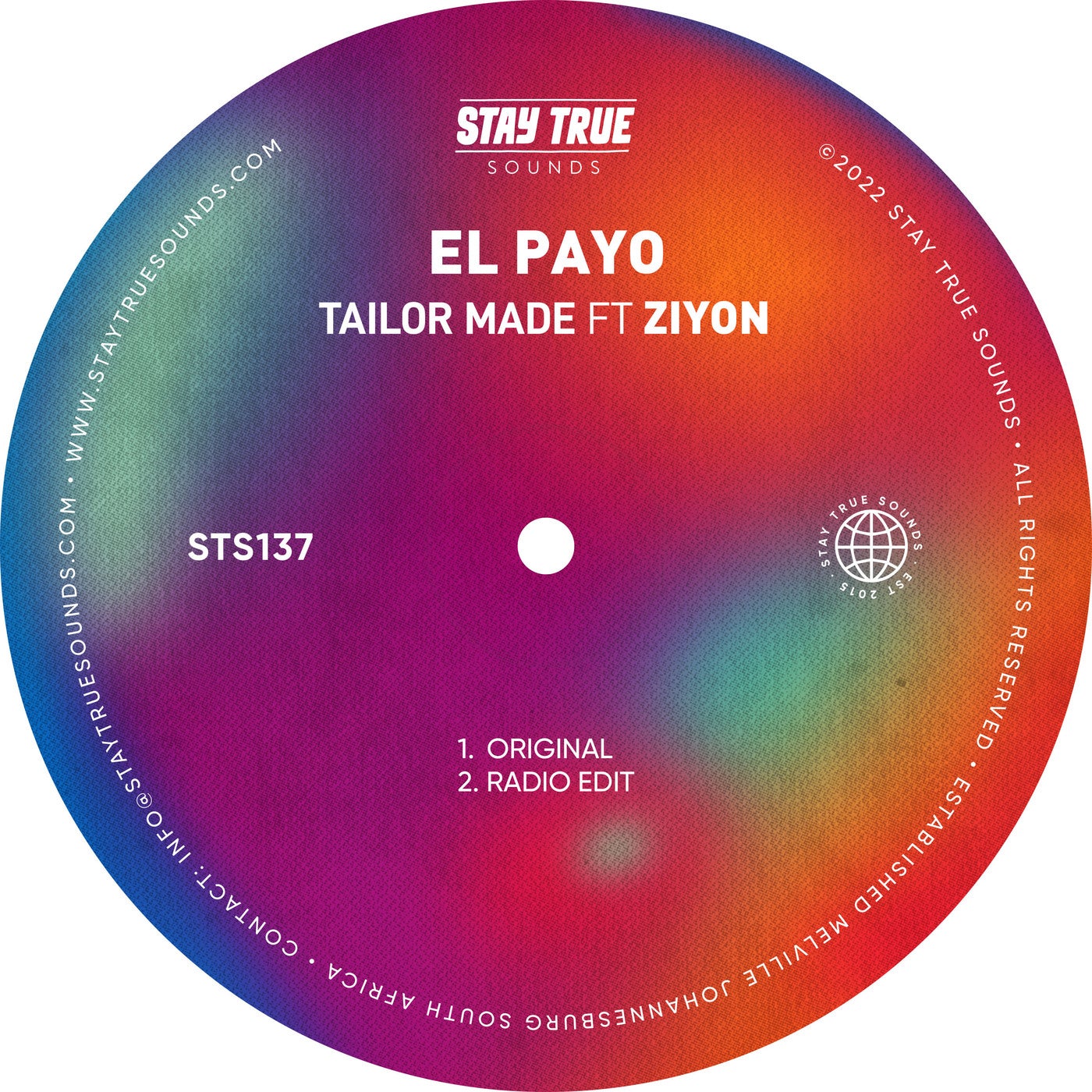 El Payo - Tailor Made (feat. Ziyon) [Stay True Sounds]