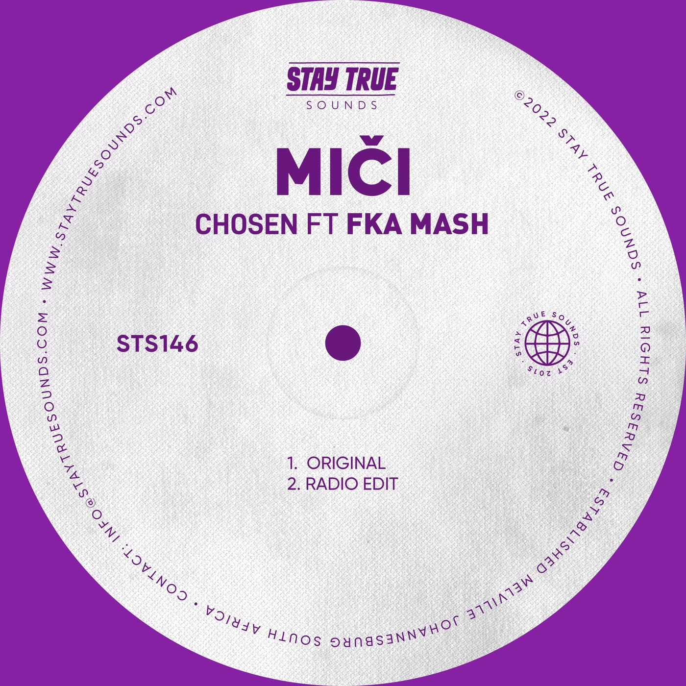 Miči - Chosen (feat. Fka Mash) [Stay True Sounds]