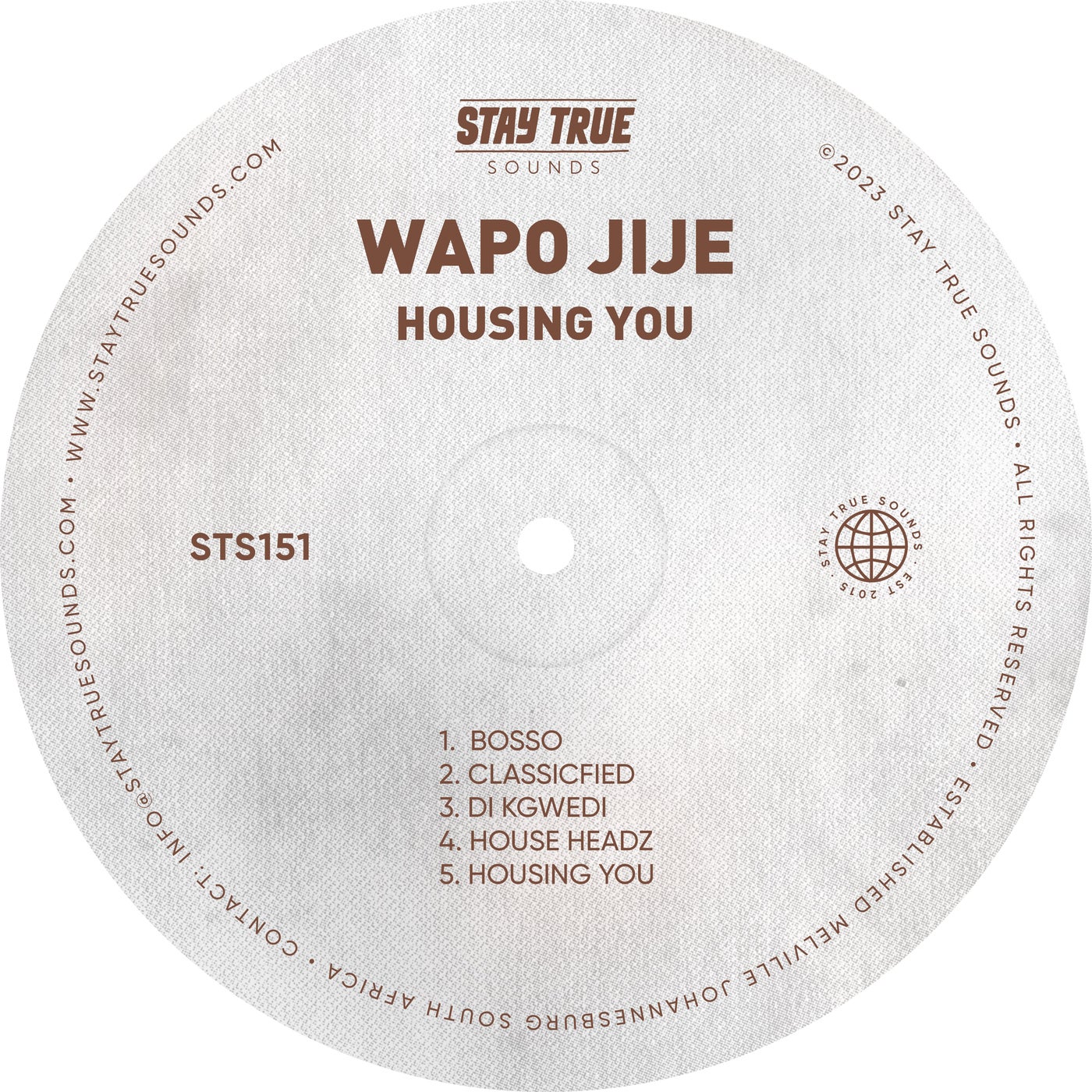 WAPO Jije - Housing You [Stay True Sounds]