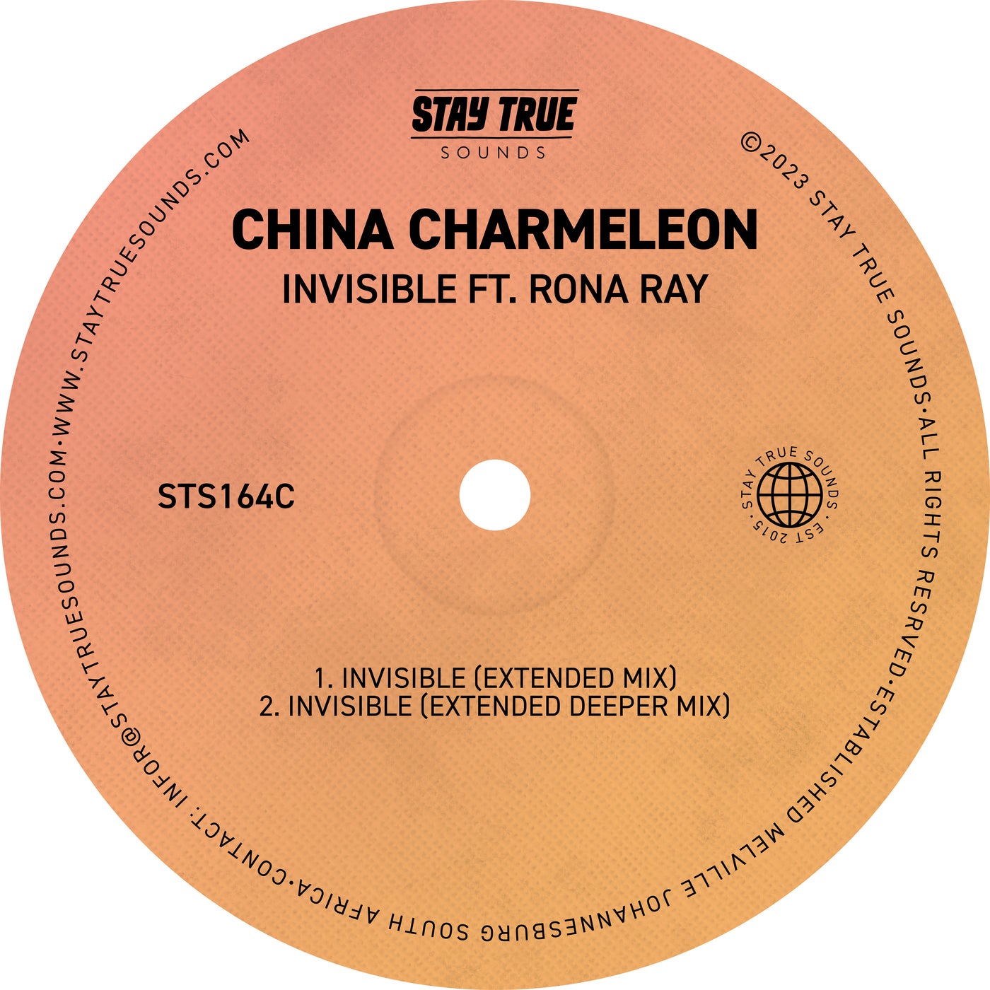 China Charmeleon - Invisible (feat. Rona Ray) [Stay True Sounds]