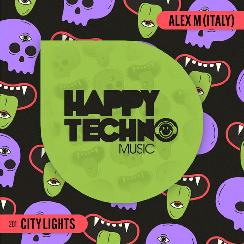 Alex M (Italy) - City Lights [Happy Techno Music]