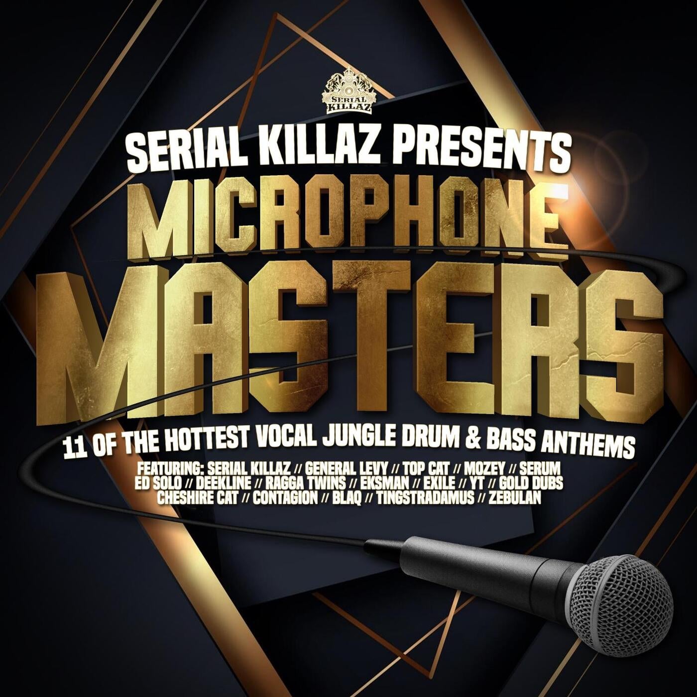 Cheshire Cat, GOLD Dubs, Contagion, Blaq - Serial Killaz Presents Microphone Masters [Serial Killaz]